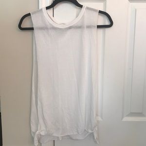 Victoria’s secret-White yoga/workout tank top